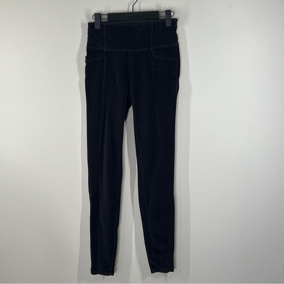 ATHLETA Women’s Size S Black Yoga Pants rear pockets - Picture 7 of 8